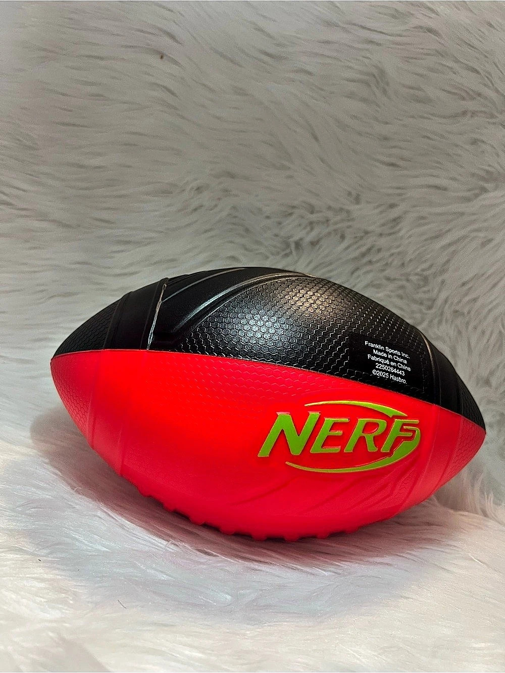 Nerf Pro Grip Football Red & Black